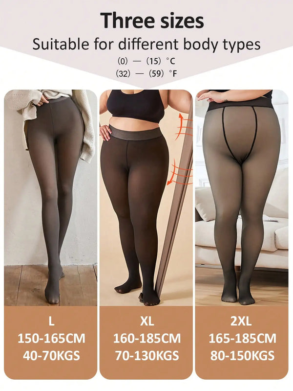 Collants Velours Chauds Hiver